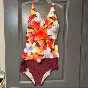 Floral Women's Swim Set